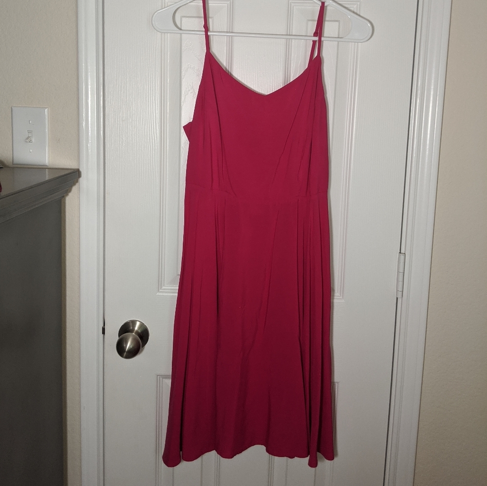 OLD NAVY flow summer dress in hot pink